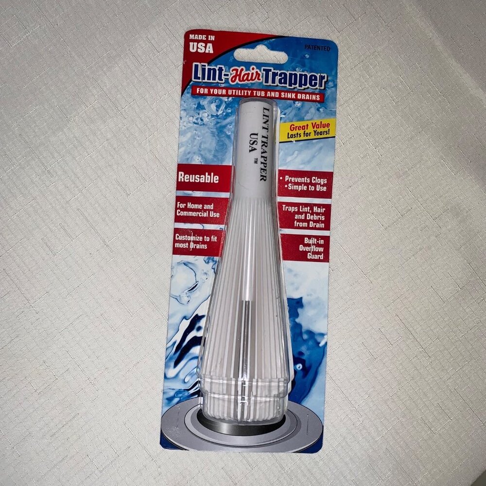 Lint Zapper Lint Trapper USA Reusable Lint Trap For Washing Machine Drain Hose